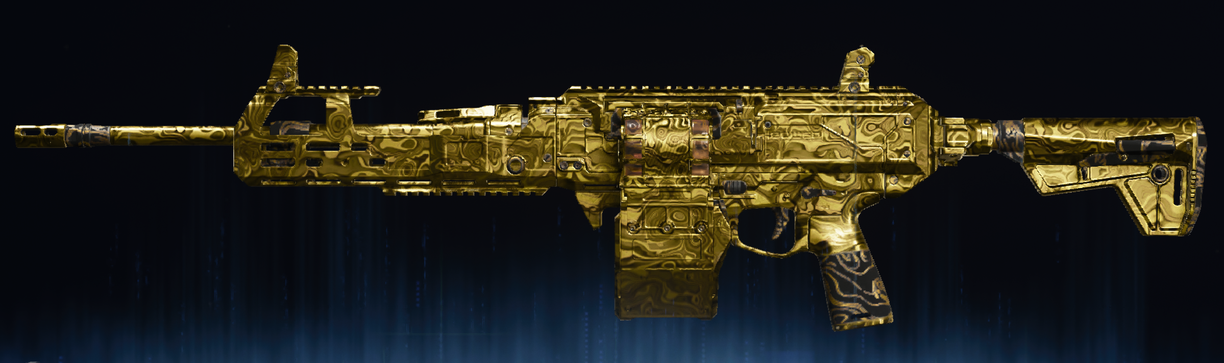 Rendu du camouflage Damas doré sur MK.78